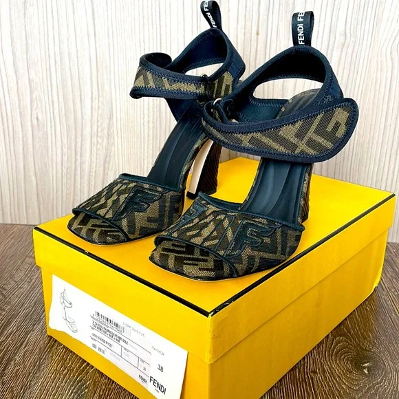 Fendi Shoes Authentic Fendi Freedom Heels Never Worn Sandals